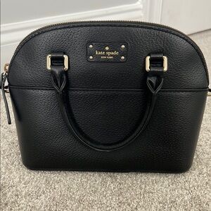 Kate Spade Black Leather Handbag
